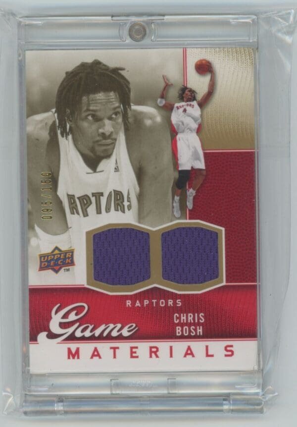 2009 Upper Deck Game Materials Chris Bosh GJ-CH