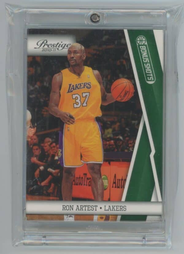 2010 Panini Prestige Bonus Shots Green Ron Artest 52 13/25