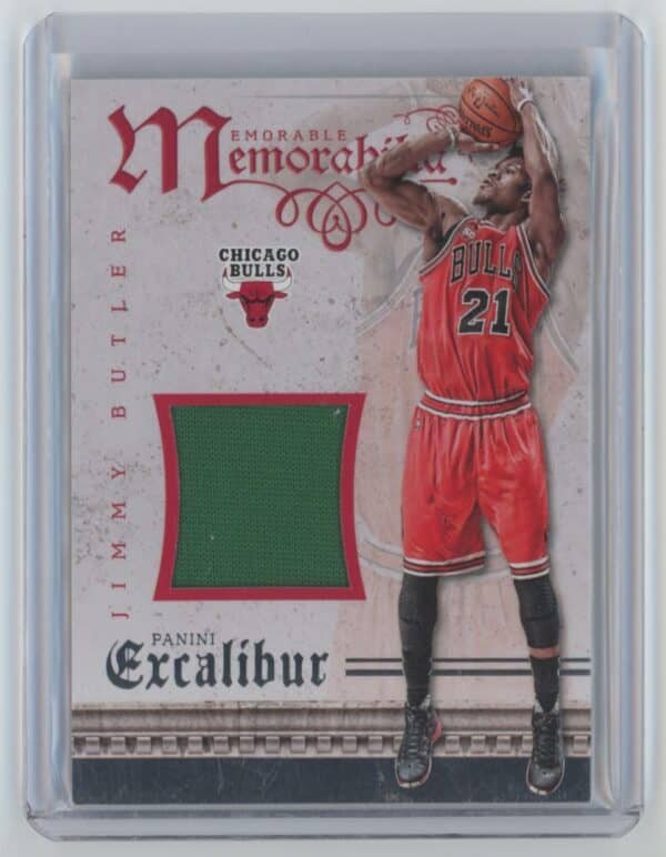 2015 Panini Excalibur Memorabilia Jimmy Butler 15