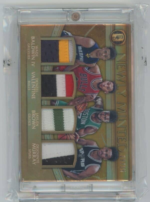 2016 Panini Gold Standard Dejounte Murray/Jaylen Brown 4 rookie  19/25