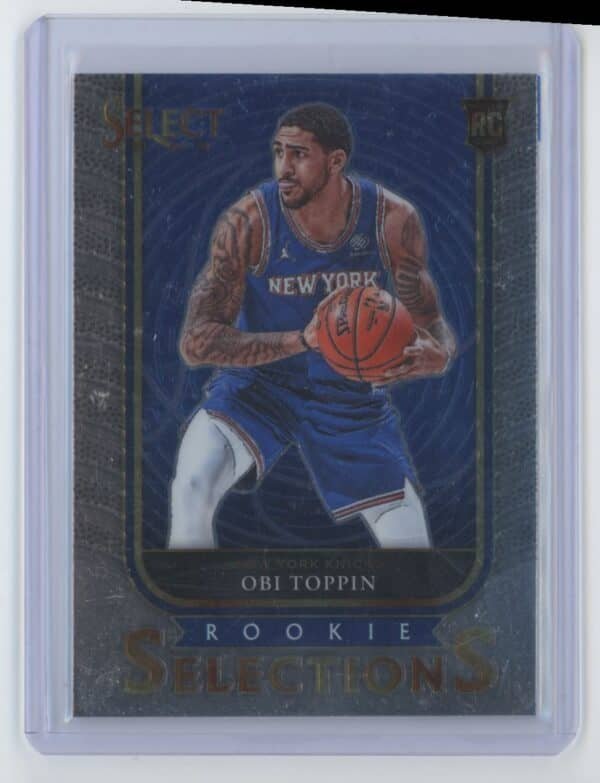 2020 Panini Chronicles Obi Toppin 80 rookie