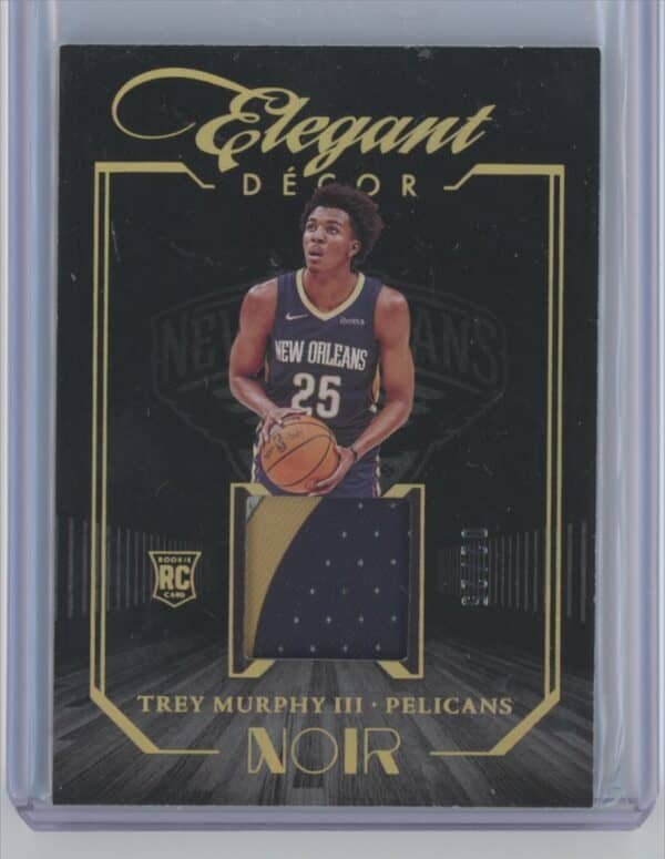 2021 Panini Noir Trey Murphy III EDJ-TRY rookie  02/25