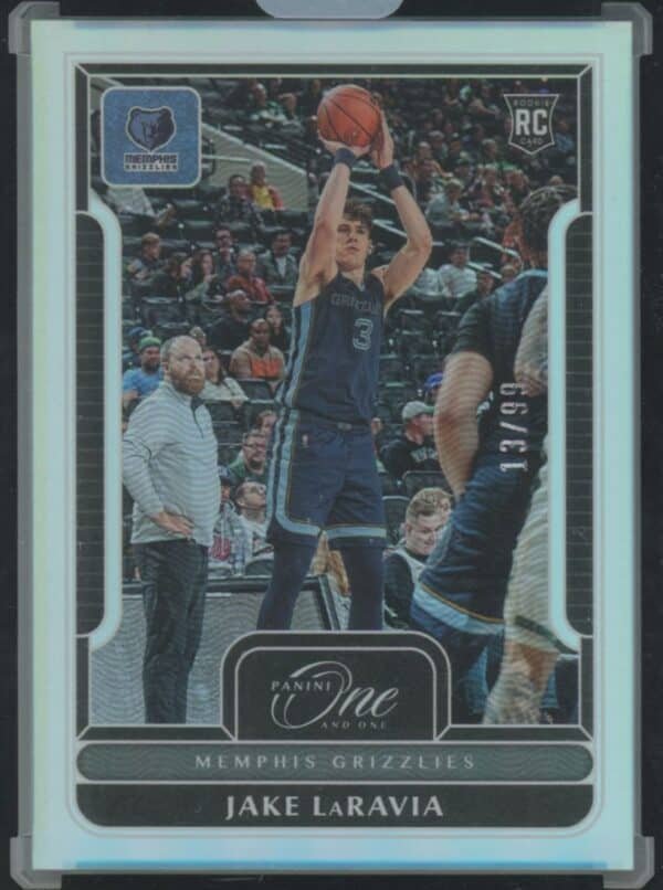 2022 Panini One and One Jake LaRavia 136 13/99