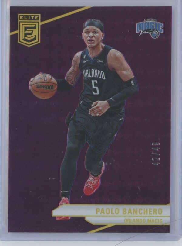 2023 Donruss Elite Purple Paolo Banchero 120 42/49