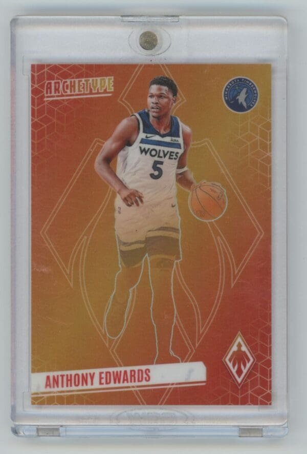 2023 Panini Phoenix Archetype Anthony Edwards 2