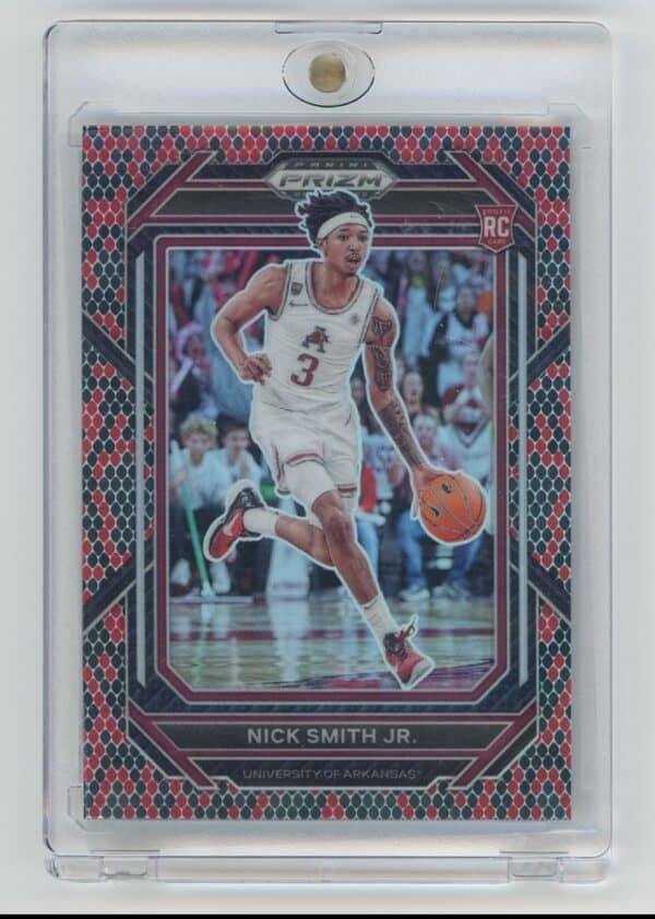 2023 Panini Prizm Draft Picks Snakeskin Nick Smith Jr. 50