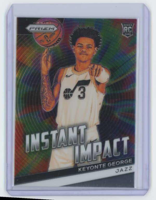 2023 Panini Prizm Instant Impact Keyonte George 11 rookie