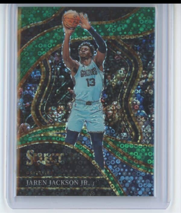 2023 Panini Select Disco Green Prizm Jaren Jackson Jr. 230 1/5