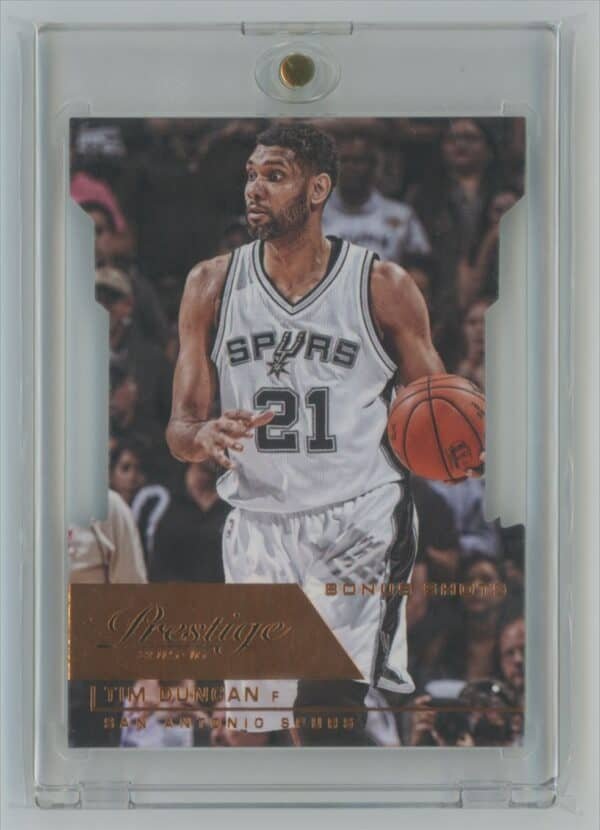 2015 Panini Prestige Bonus Shots Orange Tim Duncan 26097/149