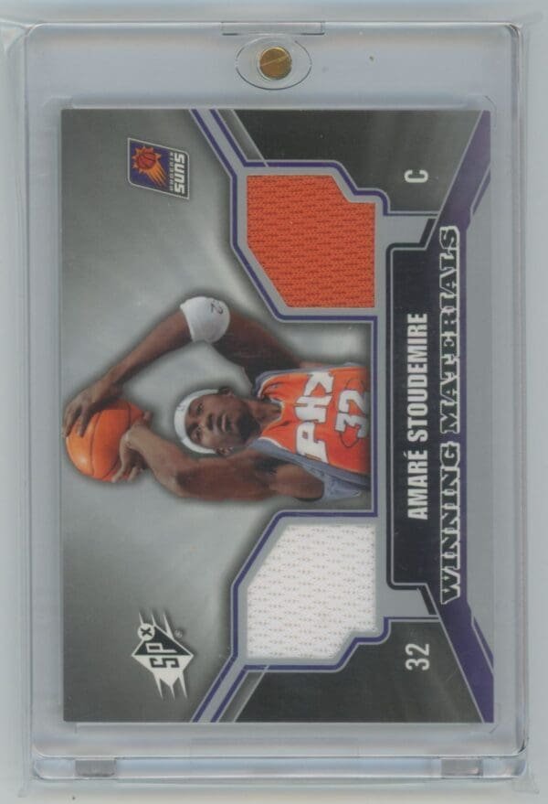 2005 Upper Deck SPx Winning Materials Amare Stoudemire WM-AS