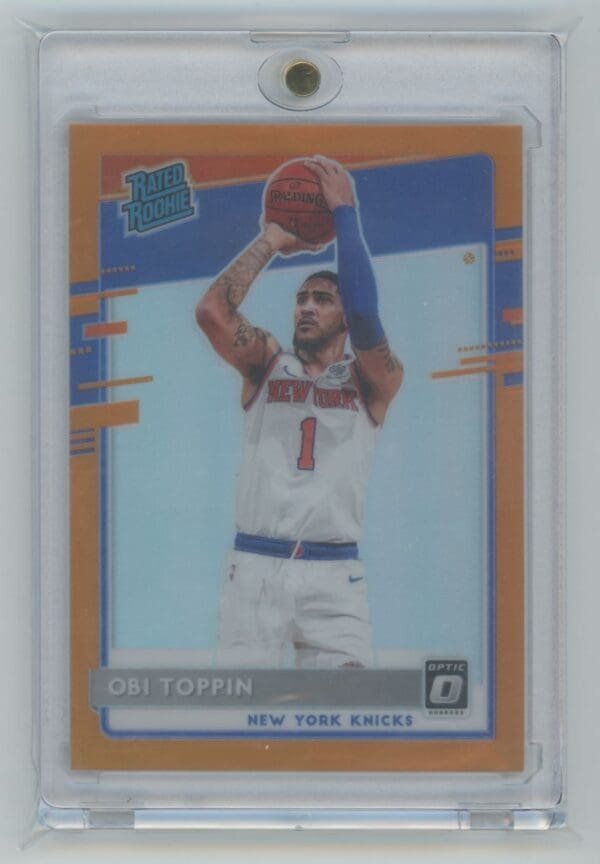 2020 Donruss Optic Orange Obi Toppin 158  093/199