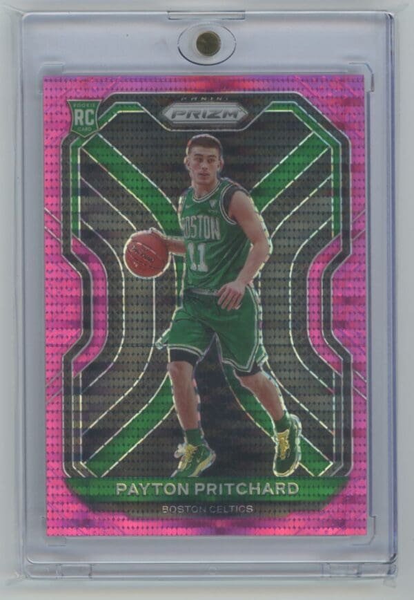 2020 Panini Prizm Pink Pulsar Payton Pritchard 257 rookie 31/42