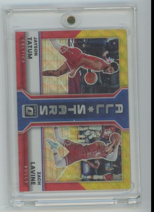 2022 Donruss Optic All Start Jayson Tatum / Zach LaVine 5  52/99