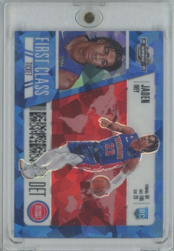 2022 Panini Contenders Jaden Ivey 2 rookie