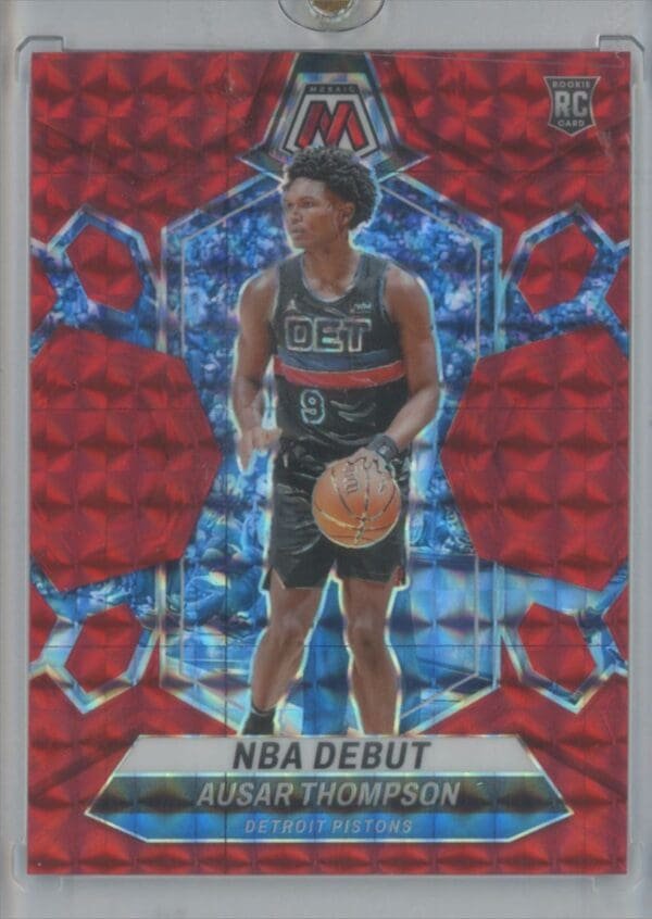 2023 Panini Mosaic Ausar Thompson 262 rookie