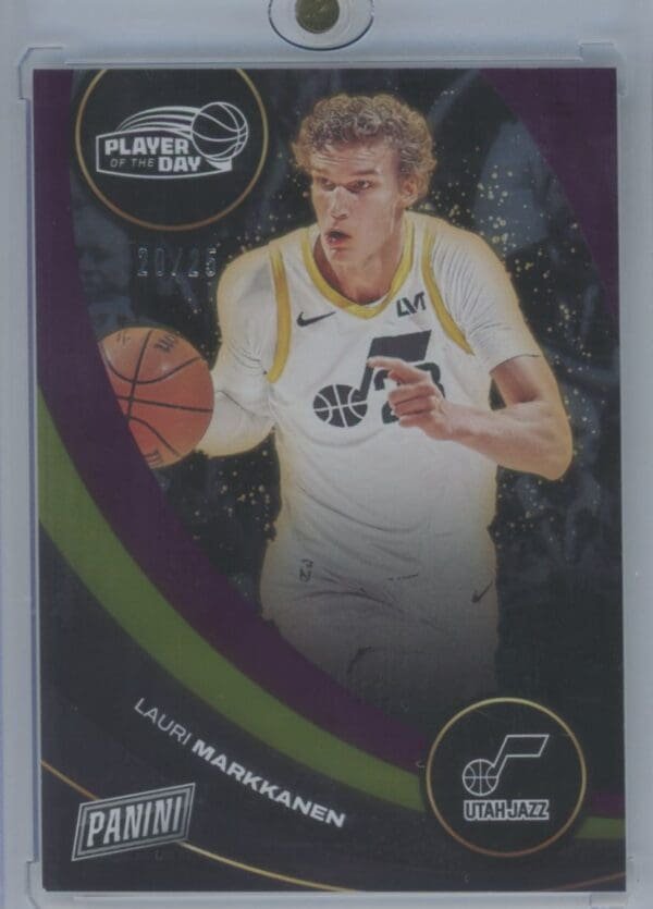 2024 Panini Player of the Day Lauri Markkanen 27  20/25